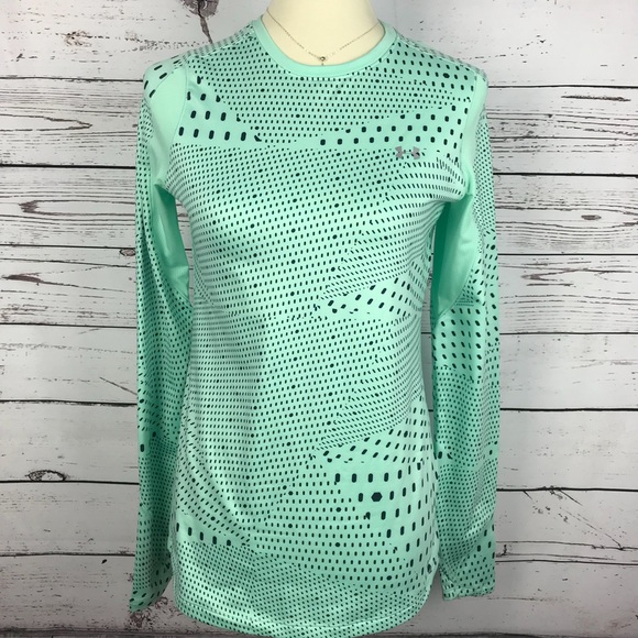 Under Armour Cold Gear Shirt Womens Long Sleeve M - Picture 1 of 6